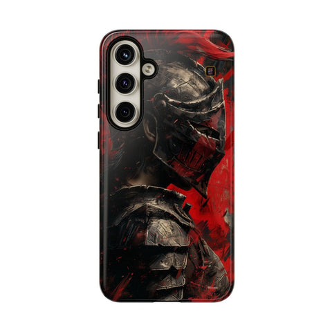Galaxy S22 | S22 Plus | S22 Ultra | S23 | S23 Plus | S23 Ultra | S24 | S24 Plus | S24 Ultra β Armor,Knight,Medieval,RedPlume β front