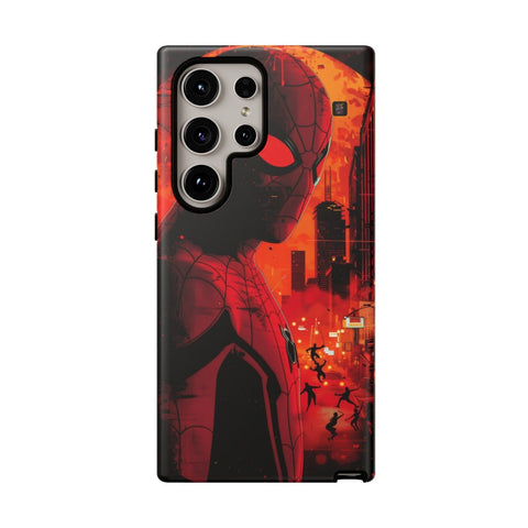 Galaxy S22 | S22 Plus | S22 Ultra | S23 | S23 Plus | S23 Ultra | S24 | S24 Plus | S24 Ultra β Bright,Cityscape,Spiderman,Symmetry β front