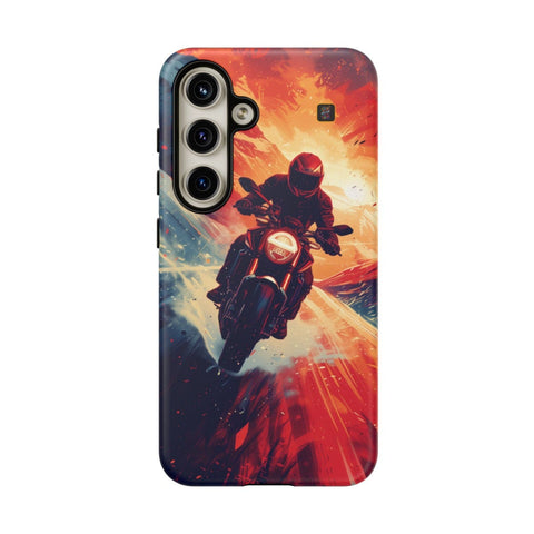 Galaxy S22 | S22 Plus | S22 Ultra | S23 | S23 Plus | S23 Ultra | S24 | S24 Plus | S24 Ultra β Adventure,Motorcycle,Sunset,Vector β front