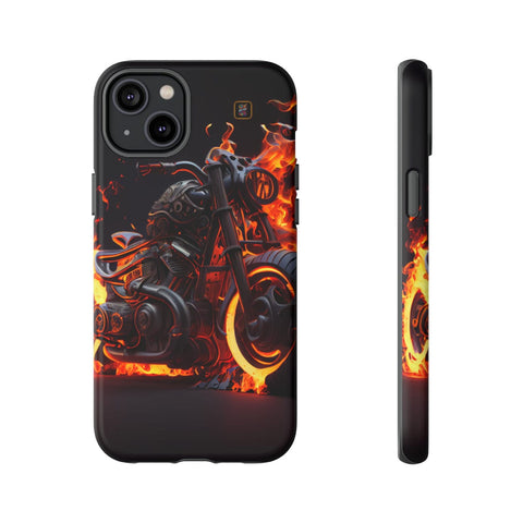 iPhone 14 | 14 Pro | 14 Plus | 14 Pro Max | 15 | 15 Pro | 15 Plus | 15 Pro Max β Fiery,GhostRider,Motorcycle,Spectral β front-and-side