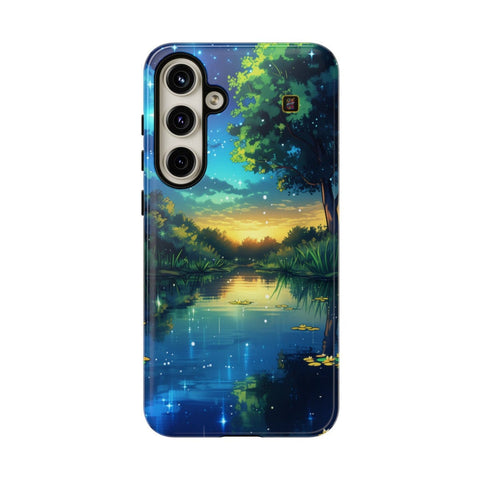 Galaxy S22 | S22 Plus | S22 Ultra | S23 | S23 Plus | S23 Ultra | S24 | S24 Plus | S24 Ultra β DreamyNightscape,EnchantedForest,GlowingWaterlilies,StarrySky β front