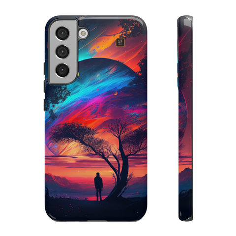 Galaxy S22 | S22 Plus | S22 Ultra | S23 | S23 Plus | S23 Ultra β Dreamscape,Planetscape,Silhouette,Twilight β front-and-side