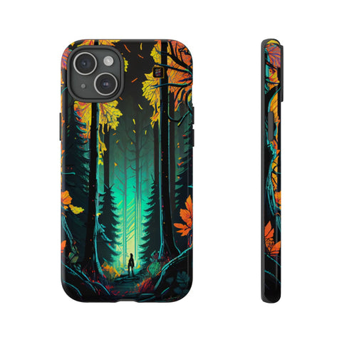iPhone 14 | 14 Pro | 14 Plus | 14 Pro Max | 15 | 15 Pro | 15 Plus | 15 Pro Max β Autumn,Enchanted,Neon,Wilderness β front-and-side