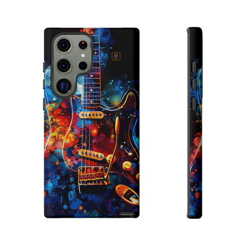 Galaxy S22 | S22 Plus | S22 Ultra | S23 | S23 Plus | S23 Ultra | S24 | S24 Plus | S24 Ultra β Abstract,ElectricGuitar,GraffitiArt,Vibrant β front-and-side
