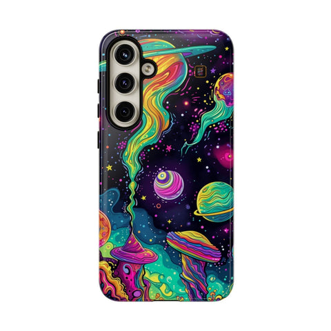 Galaxy S22 | S22 Plus | S22 Ultra | S23 | S23 Plus | S23 Ultra | S24 | S24 Plus | S24 Ultra – Cosmic,Enchanted,Planets,Vibrant – front