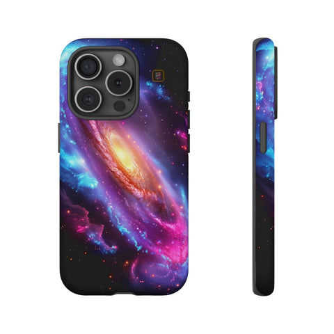 iPhone 14 | 14 Pro | 14 Plus | 14 Pro Max | 15 | 15 Pro | 15 Plus | 15 Pro Max β Andromeda,Galaxy,Nebula,Wallpaper β front-and-side