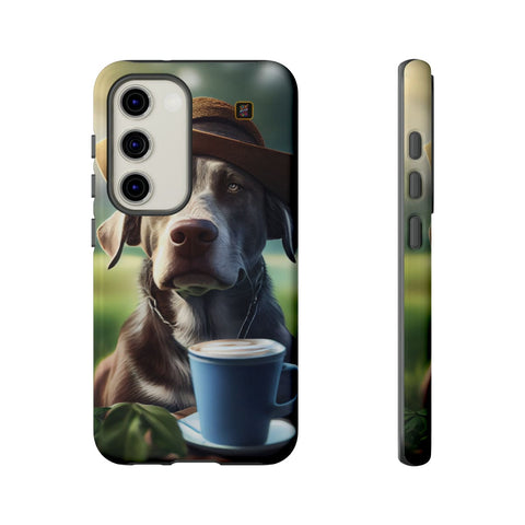 Galaxy S22 | S22 Plus | S22 Ultra | S23 | S23 Plus | S23 Ultra β Backyard,Coffee,Hat,Relaxation β front-and-side