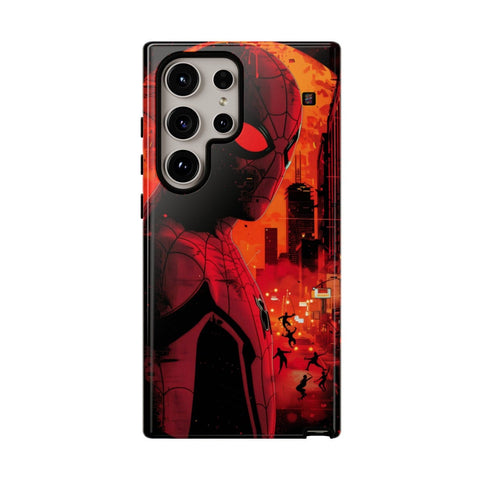 Galaxy S22 | S22 Plus | S22 Ultra | S23 | S23 Plus | S23 Ultra | S24 | S24 Plus | S24 Ultra β Bright,Cityscape,Spiderman,Symmetry β front