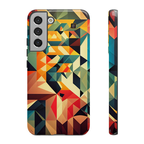 Galaxy S22 | S22 Plus | S22 Ultra | S23 | S23 Plus | S23 Ultra β Abstract,Colorful,Geometric,Mosaic β front-and-side