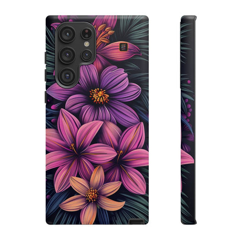 Galaxy S22 | S22 Plus | S22 Ultra | S23 | S23 Plus | S23 Ultra | S24 | S24 Plus | S24 Ultra β Colorful,FantasyFlowers,FloralPrint,Vibrant β front-and-side