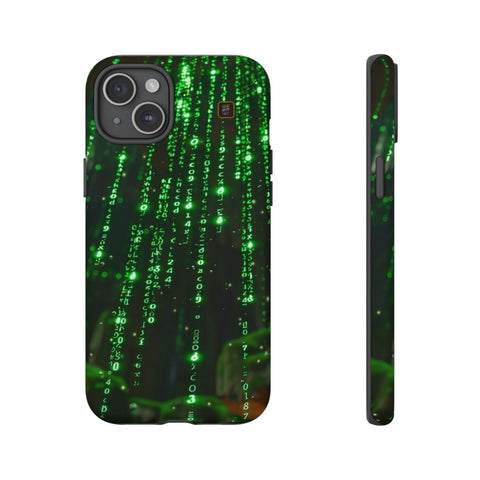 iPhone 14 | 14 Pro | 14 Plus | 14 Pro Max | 15 | 15 Pro | 15 Plus | 15 Pro Max β Cybernetic,Matrix,Numbers,Technology β front-and-side
