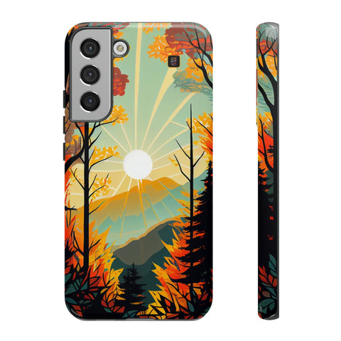 Galaxy S22 | S22 Plus | S22 Ultra | S23 | S23 Plus | S23 Ultra β Autumn,Majestic,Sunbeam,Trees β front-and-side