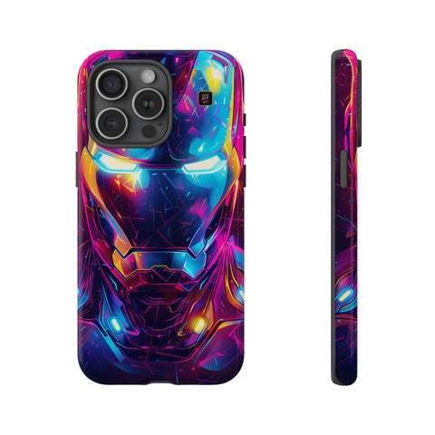 iPhone 14 | 14 Pro | 14 Plus | 14 Pro Max | 15 | 15 Pro | 15 Plus | 15 Pro Max β Armor,Neon,Popart,Superhero β front-and-side