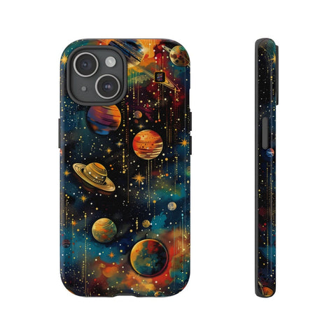 iPhone 14 | 14 Pro | 14 Plus | 14 Pro Max | 15 | 15 Pro | 15 Plus | 15 Pro Max β Cosmic,Nebulae,Planets,Stars β front-and-side