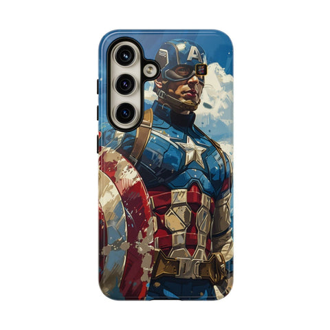 Galaxy S22 | S22 Plus | S22 Ultra | S23 | S23 Plus | S23 Ultra | S24 | S24 Plus | S24 Ultra – BlueSky,CaptainAmerica,Dynamic,Shield – front