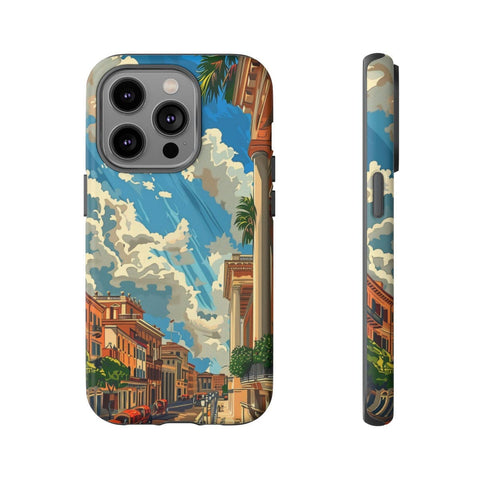 iPhone 14 | 14 Pro | 14 Plus | 14 Pro Max | 15 | 15 Pro | 15 Plus | 15 Pro Max β Chariot,Columns,Retro,Rome β front-and-side