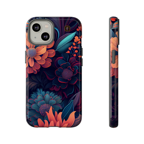 iPhone 14 | 14 Pro | 14 Plus | 14 Pro Max | 15 | 15 Pro | 15 Plus | 15 Pro Max – ArtisticBlossoms,BloomingBeauty,ColorfulGarden,FloralMasterpiece – front-and-side