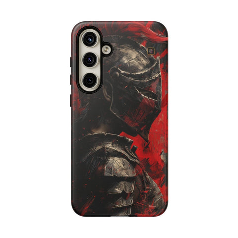 Galaxy S22 | S22 Plus | S22 Ultra | S23 | S23 Plus | S23 Ultra | S24 | S24 Plus | S24 Ultra β Armor,Knight,Medieval,RedPlume β front