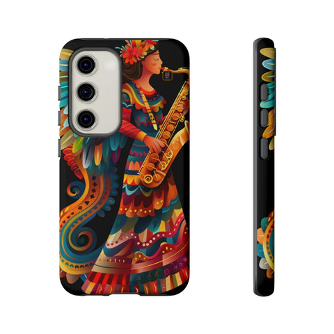 Galaxy S22 | S22 Plus | S22 Ultra | S23 | S23 Plus | S23 Ultra | S24 | S24 Plus | S24 Ultra β Angel,Folkart,Saxophone,Vibrant β front-and-side