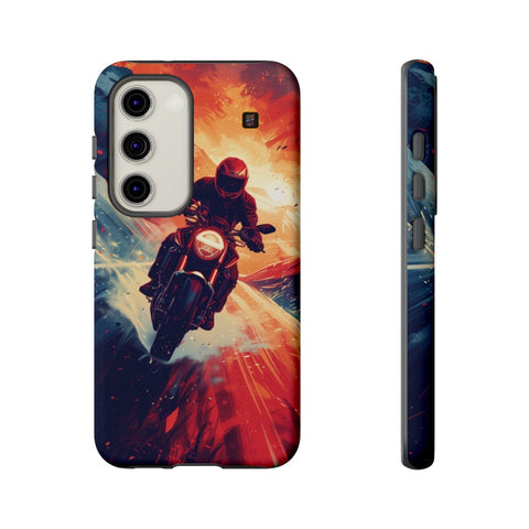 Galaxy S22 | S22 Plus | S22 Ultra | S23 | S23 Plus | S23 Ultra | S24 | S24 Plus | S24 Ultra β Adventure,Motorcycle,Sunset,Vector β front-and-side