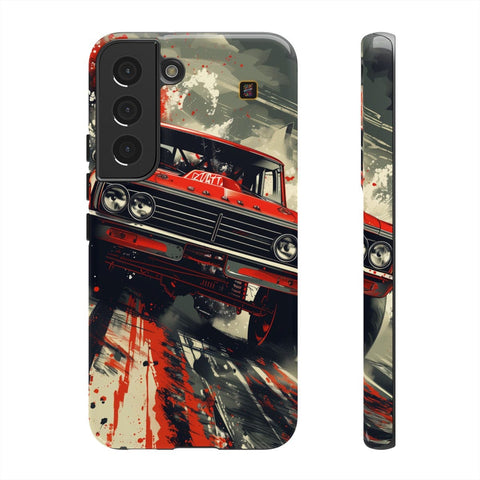 Galaxy S22 | S22 Plus | S22 Ultra | S23 | S23 Plus | S23 Ultra | S24 | S24 Plus | S24 Ultraβ Artwork,BajaTruck,Racing,RedFlames β front-and-side