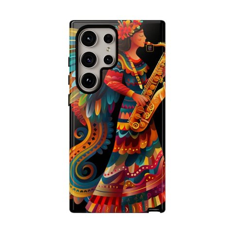Galaxy S22 | S22 Plus | S22 Ultra | S23 | S23 Plus | S23 Ultra | S24 | S24 Plus | S24 Ultra β Angel,Folkart,Saxophone,Vibrant β front
