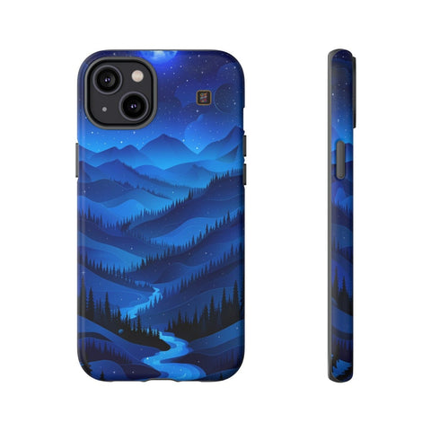 iPhone 14 | 14 Pro | 14 Plus | 14 Pro Max | 15 | 15 Pro | 15 Plus | 15 Pro Max β Lunar,Mountainscape,Serenity,Starlight β front-and-side