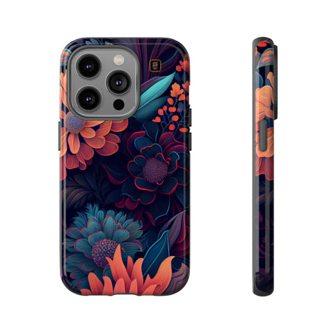 iPhone 14 | 14 Pro | 14 Plus | 14 Pro Max | 15 | 15 Pro | 15 Plus | 15 Pro Max – ArtisticBlossoms,BloomingBeauty,ColorfulGarden,FloralMasterpiece – front-and-side