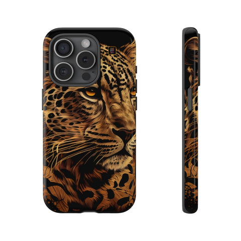 iPhone 14 | 14 Pro | 14 Plus | 14 Pro Max | 15 | 15 Pro | 15 Plus | 15 Pro Max β Fierce,Leopard,SavannaKing,VectorArt β front-and-side
