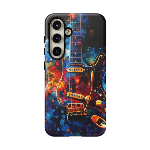 Galaxy S22 | S22 Plus | S22 Ultra | S23 | S23 Plus | S23 Ultra | S24 | S24 Plus | S24 Ultra β Abstract,ElectricGuitar,GraffitiArt,Vibrant β front