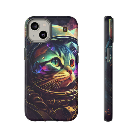 iPhone 14 | 14 Pro | 14 Plus | 14 Pro Max | 15 | 15 Pro | 15 Plus | 15 Pro Max β Astronaut,Cat,Galactic,Vibrant β front-and-side