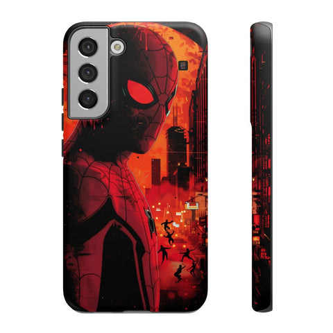 Galaxy S22 | S22 Plus | S22 Ultra | S23 | S23 Plus | S23 Ultra | S24 | S24 Plus | S24 Ultra β Bright,Cityscape,Spiderman,Symmetry β front-and-side