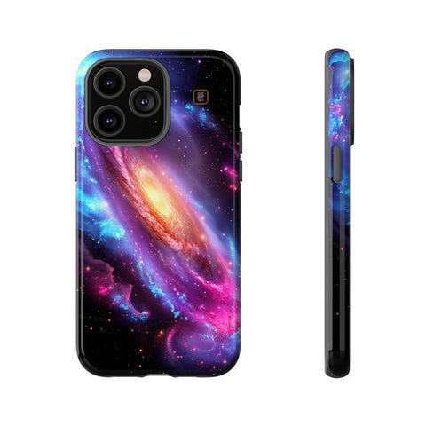 iPhone 14 | 14 Pro | 14 Plus | 14 Pro Max | 15 | 15 Pro | 15 Plus | 15 Pro Max β Andromeda,Galaxy,Nebula,Wallpaper β front-and-side