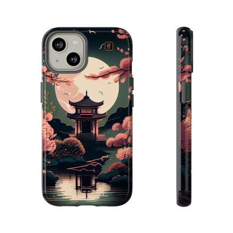 iPhone 14 | 14 Pro | 14 Plus | 14 Pro Max | 15 | 15 Pro | 15 Plus | 15 Pro Max β CherryBlossoms,Enchanted,Lunar,Shrine β front-and-side