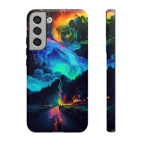 Galaxy S22 | S22 Plus | S22 Ultra | S23 | S23 Plus | S23 Ultra β Enchanted,Mountains,StarrySky,Vibrant β front-and-side