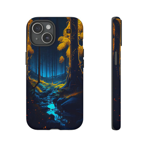 iPhone 14 | 14 Pro | 14 Plus | 14 Pro Max | 15 | 15 Pro | 15 Plus | 15 Pro Max β Bioluminescence,Enchanted,Forest,Wonderland β front-and-side