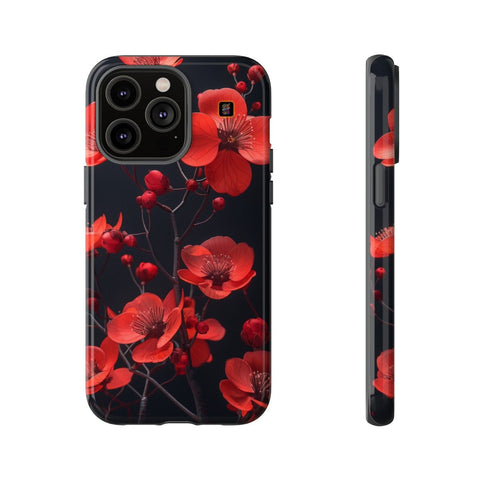 iPhone 14 | 14 Pro | 14 Plus | 14 Pro Max | 15 | 15 Pro | 15 Plus | 15 Pro Max β Blossom,Cherry,Floral,Elegance β front-and-side