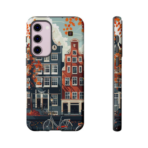 Galaxy S22 | S22 Plus | S22 Ultra | S23 | S23 Plus | S23 Ultra | S24 | S24 Plus | S24 Ultra β Autumn,Fall,Amsterdam,Bicycles β front-and-side