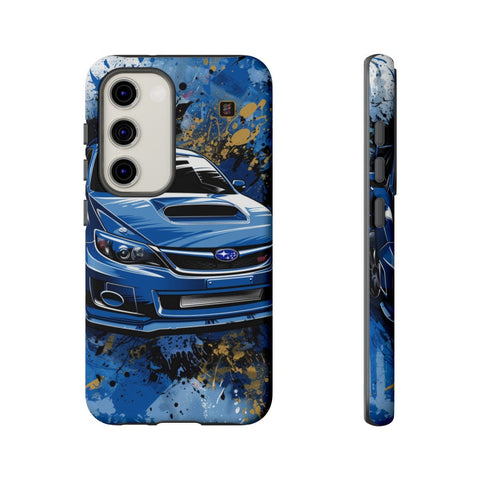 Galaxy S22 | S22 Plus | S22 Ultra | S23 | S23 Plus | S23 Ultra | S24 | S24 Plus | S24 Ultra β Artistic,Automobile,Blue,Impreza β front-and-side