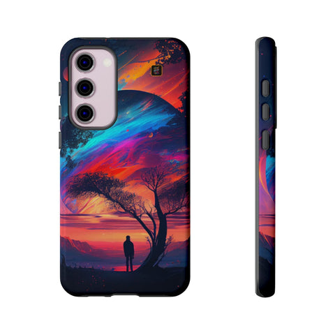 Galaxy S22 | S22 Plus | S22 Ultra | S23 | S23 Plus | S23 Ultra β Dreamscape,Planetscape,Silhouette,Twilight β front-and-side