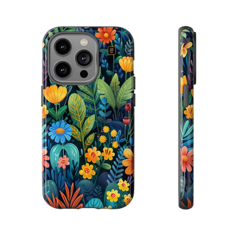iPhone 14 | 14 Pro | 14 Plus | 14 Pro Max | 15 | 15 Pro | 15 Plus | 15 Pro Max β Enchanted,Flora,Playful,Vibrant β front-and-side