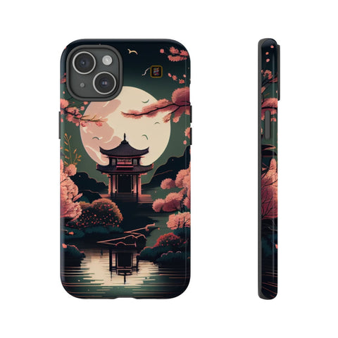 iPhone 14 | 14 Pro | 14 Plus | 14 Pro Max | 15 | 15 Pro | 15 Plus | 15 Pro Max β CherryBlossoms,Enchanted,Lunar,Shrine β front-and-side
