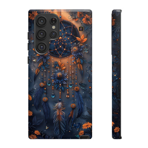 Galaxy S22 | S22 Plus | S22 Ultra | S23 | S23 Plus | S23 Ultra | S24 | S24 Plus | S24 Ultra β Beads,Dreamcatcher,Enchanted,Feathers β front-and-side