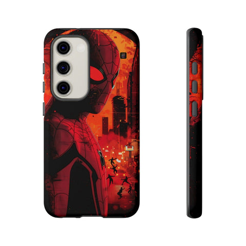 Galaxy S22 | S22 Plus | S22 Ultra | S23 | S23 Plus | S23 Ultra | S24 | S24 Plus | S24 Ultra β Bright,Cityscape,Spiderman,Symmetry β front-and-side
