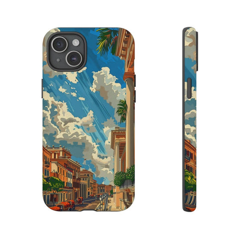 iPhone 14 | 14 Pro | 14 Plus | 14 Pro Max | 15 | 15 Pro | 15 Plus | 15 Pro Max β Chariot,Columns,Retro,Rome β front-and-side