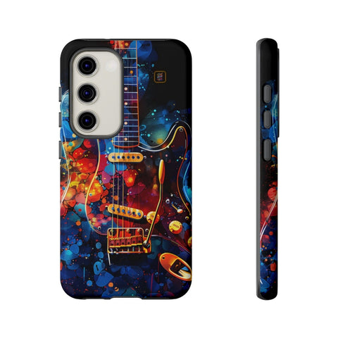 Galaxy S22 | S22 Plus | S22 Ultra | S23 | S23 Plus | S23 Ultra | S24 | S24 Plus | S24 Ultra β Abstract,ElectricGuitar,GraffitiArt,Vibrant β front-and-side