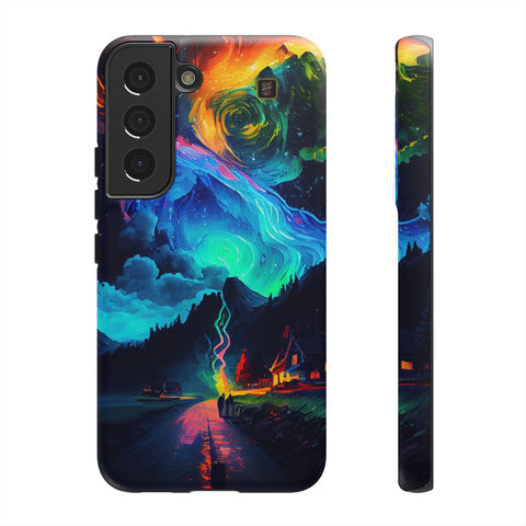 Galaxy S22 | S22 Plus | S22 Ultra | S23 | S23 Plus | S23 Ultra β Enchanted,Mountains,StarrySky,Vibrant β front-and-side