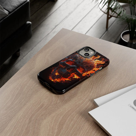 iPhone 14 | 14 Pro | 14 Plus | 14 Pro Max | 15 | 15 Pro | 15 Plus | 15 Pro Maxβ Blaze,FieryArtwork,Skull,VisualSpectacle β context