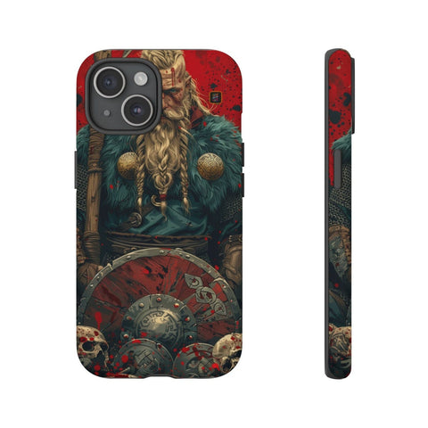 iPhone 14 | 14 Pro | 14 Plus | 14 Pro Max | 15 | 15 Pro | 15 Plus | 15 Pro Max β Axe,Battlefield,Fierce,Warrior β front-and-side