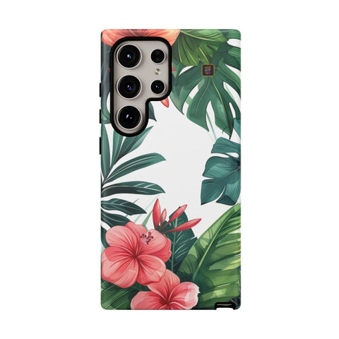 Galaxy S22 | S22 Plus | S22 Ultra | S23 | S23 Plus | S23 Ultra | S24 | S24 Plus | S24 Ultra β Botanical,Floral,Hibiscus,Tropical β front